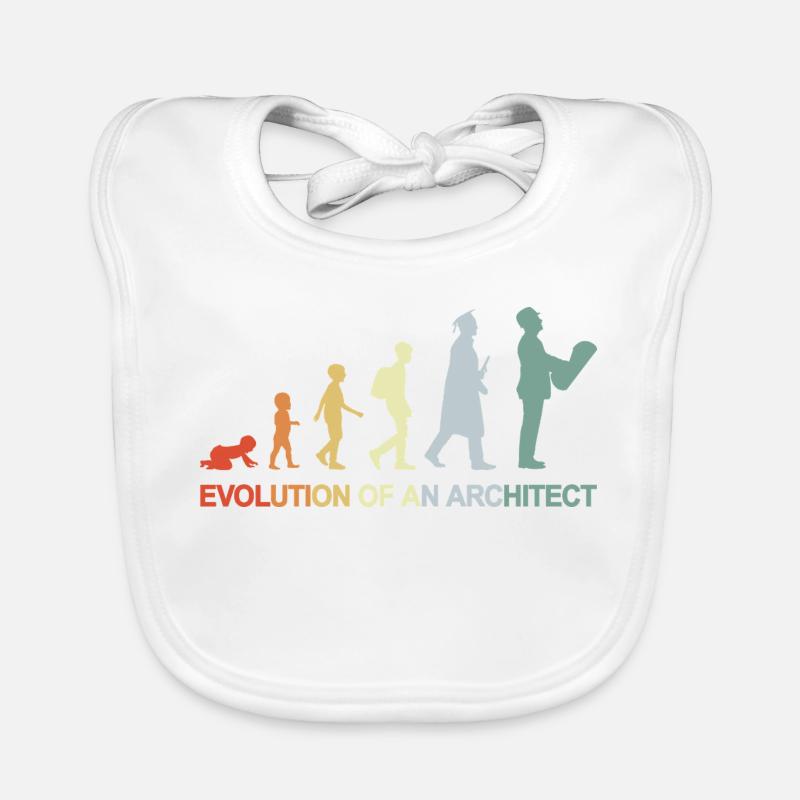 Die Entwicklung eines Architekten Baby Bio-Lätzchen