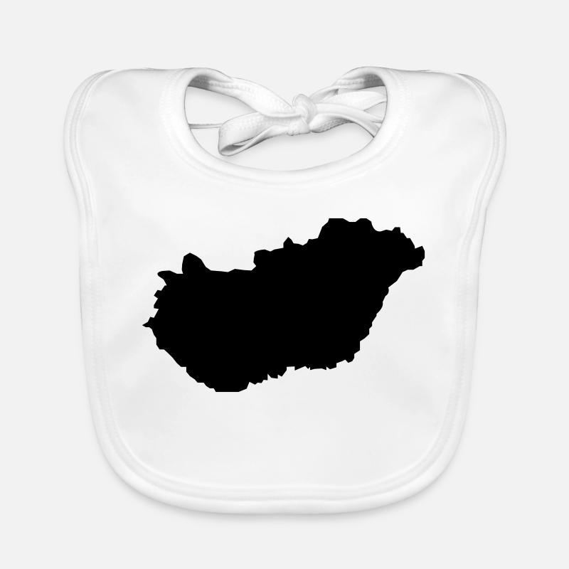 Pays hongrois Bavoir bio Bébé