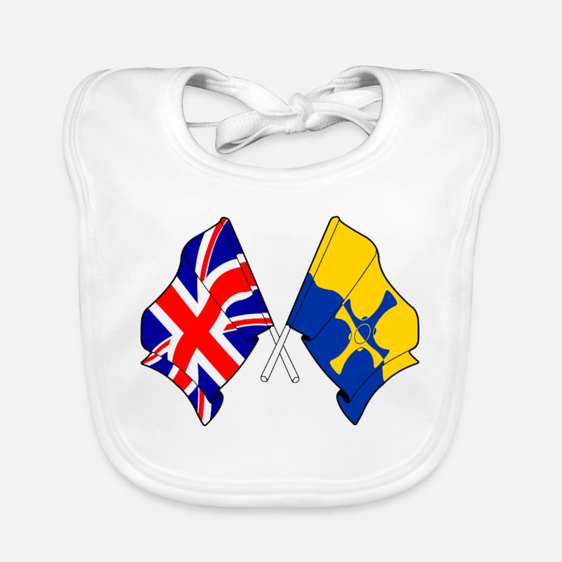 Durham & Great Britain Organic Baby Bibs