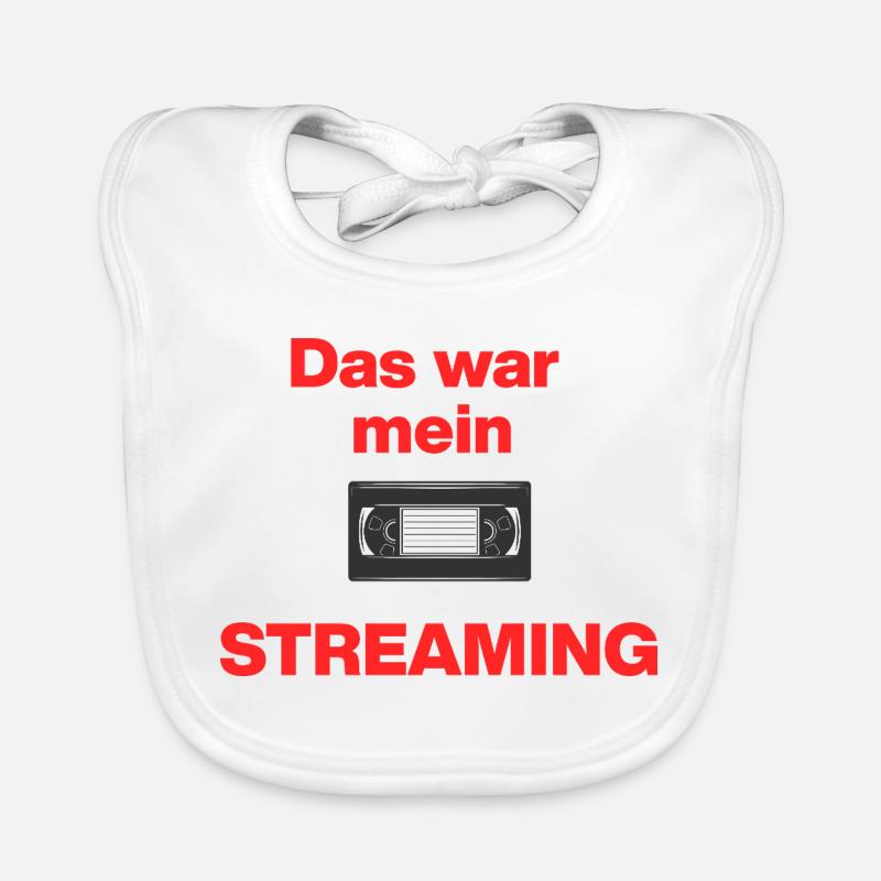 Das war Streaming, Videokasette früher, damals Baby Bio-Lätzchen