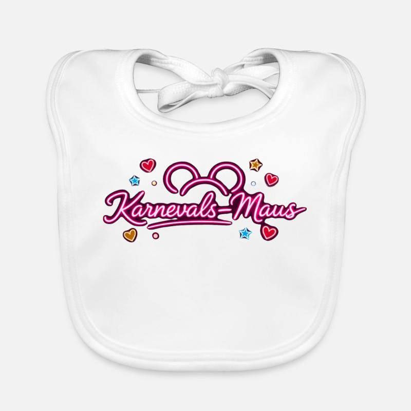 Tenue de carnaval de souris de carnaval mignonne Bavoir bio Bébé