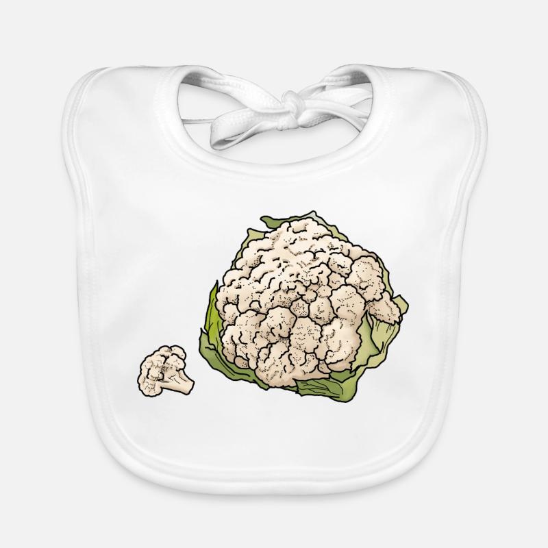 chou-fleur Bavoir bio Bébé