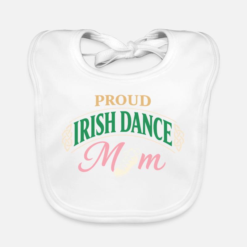 Irischer Tanz Step-dancing Celtic Fan Baby Bio-Lätzchen