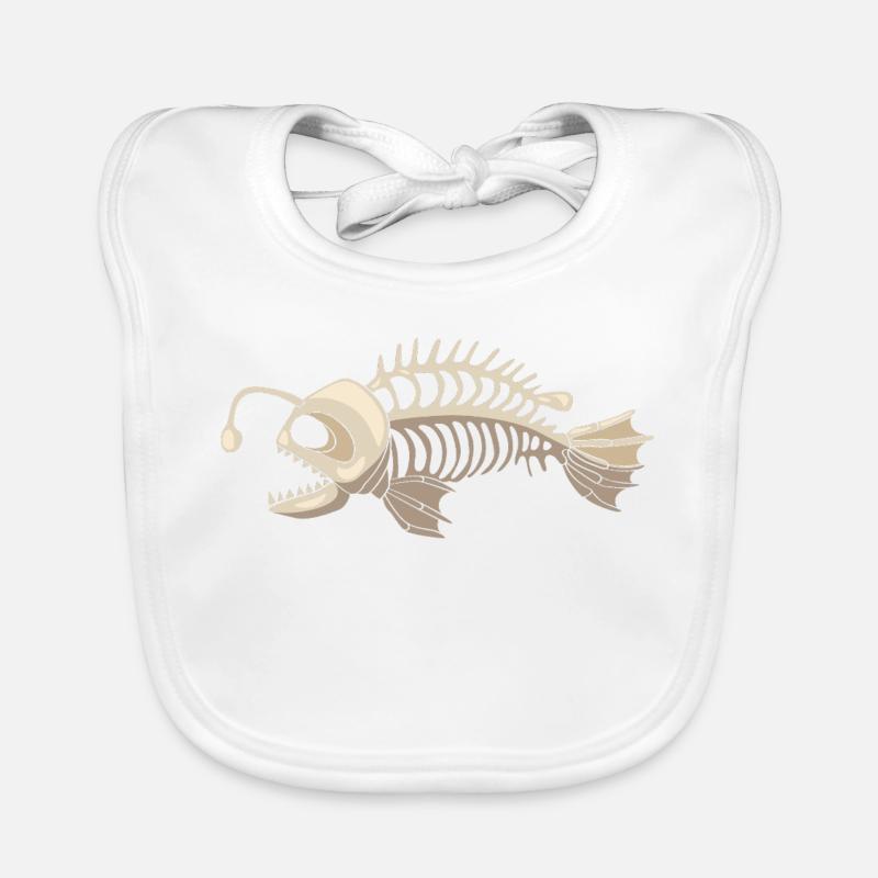 Anglerfisch Baby Bio-Lätzchen