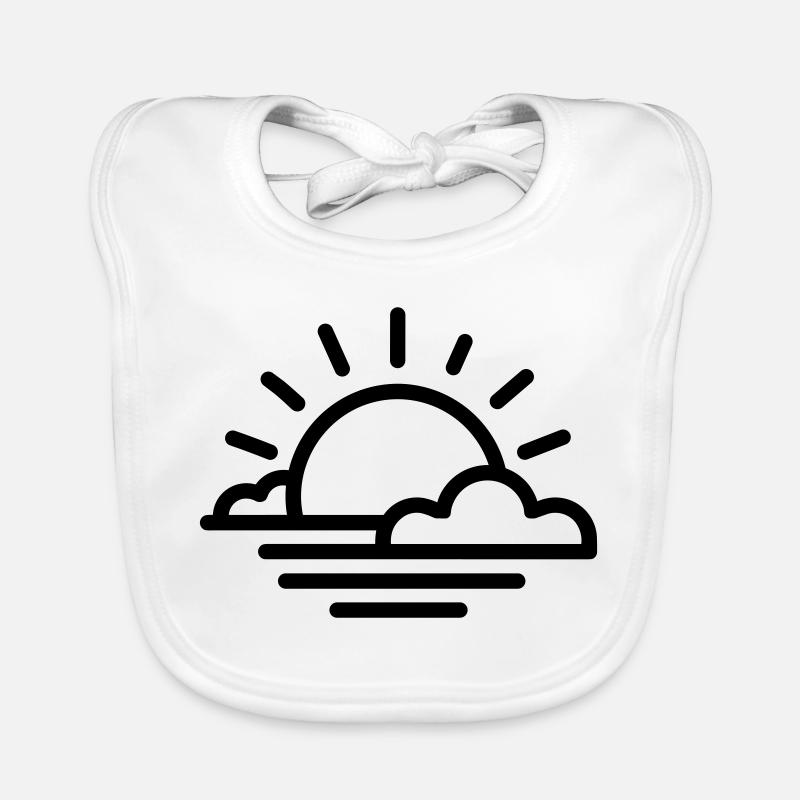 sunset Organic Baby Bibs