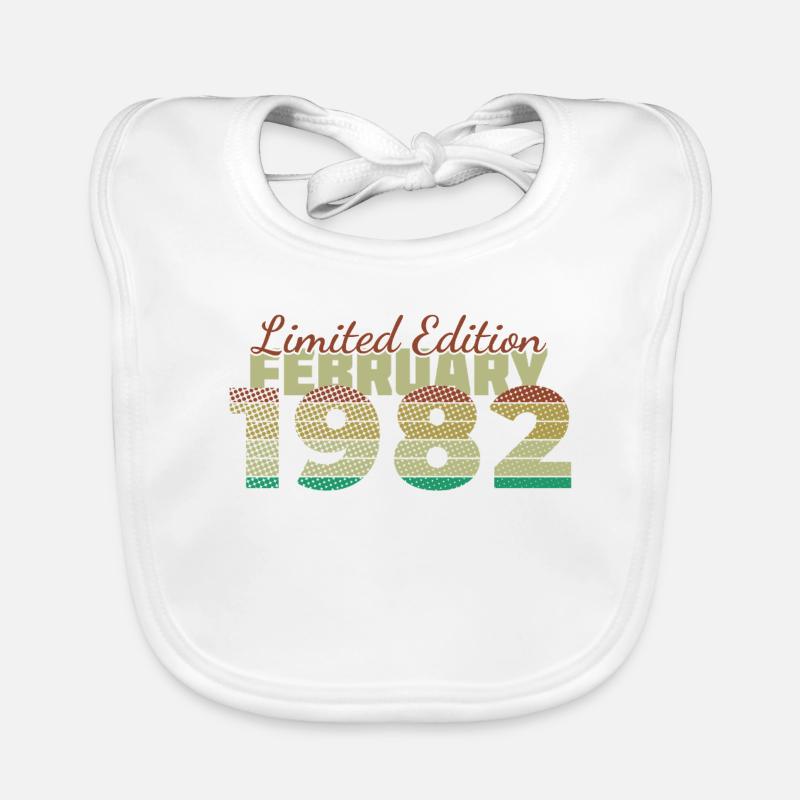 44e anniversaire Édition Limitée (SCR) 02/1982 Bavoir bio Bébé
