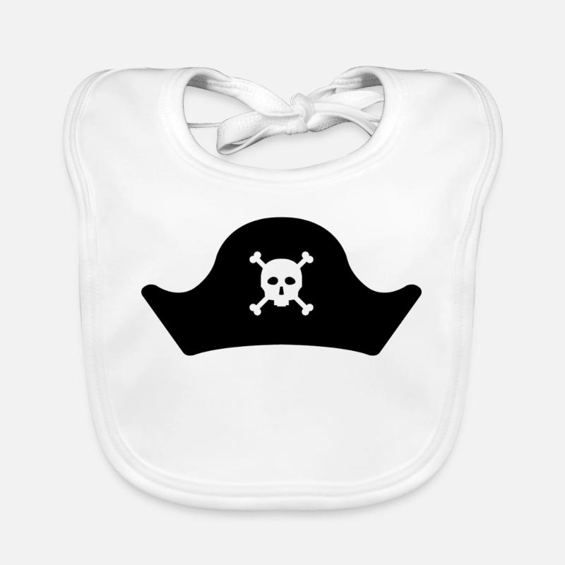 Chapeau de pirate Bavoir bio Bébé