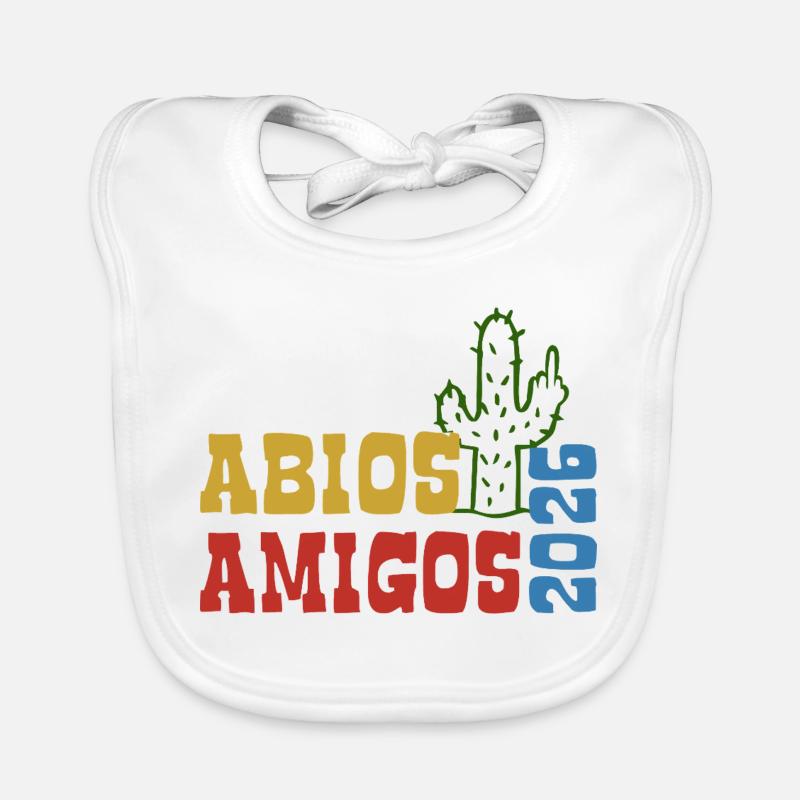 Abios Amigos 2026 - Abitur - Cactus Gift Organic Baby Bibs