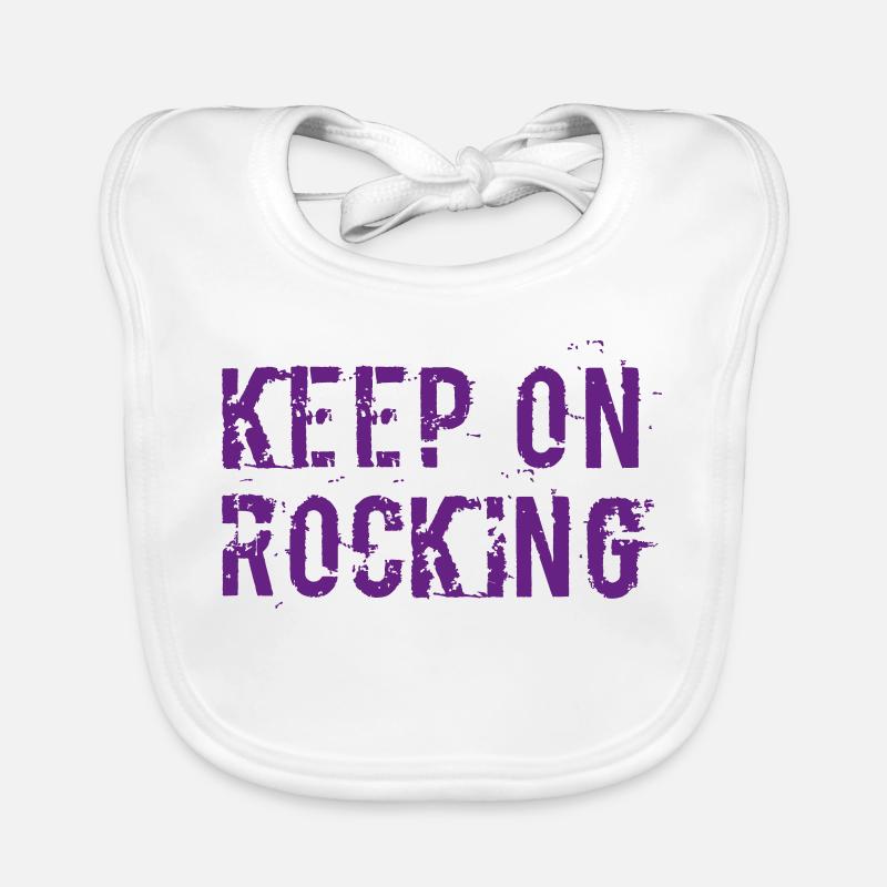 Keep on rocking Organic Baby Bibs