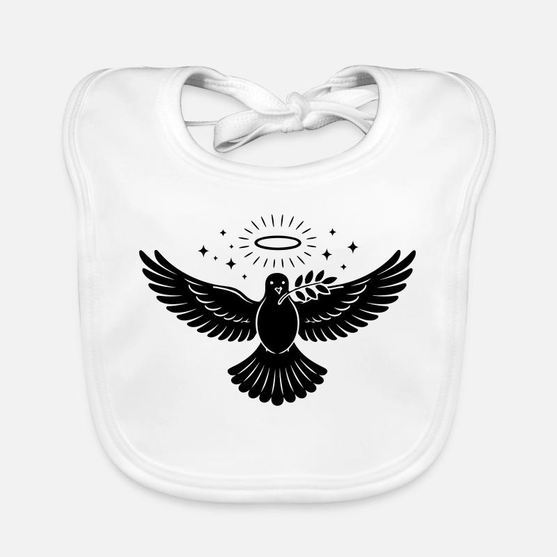 Dove Holy Organic Baby Bibs