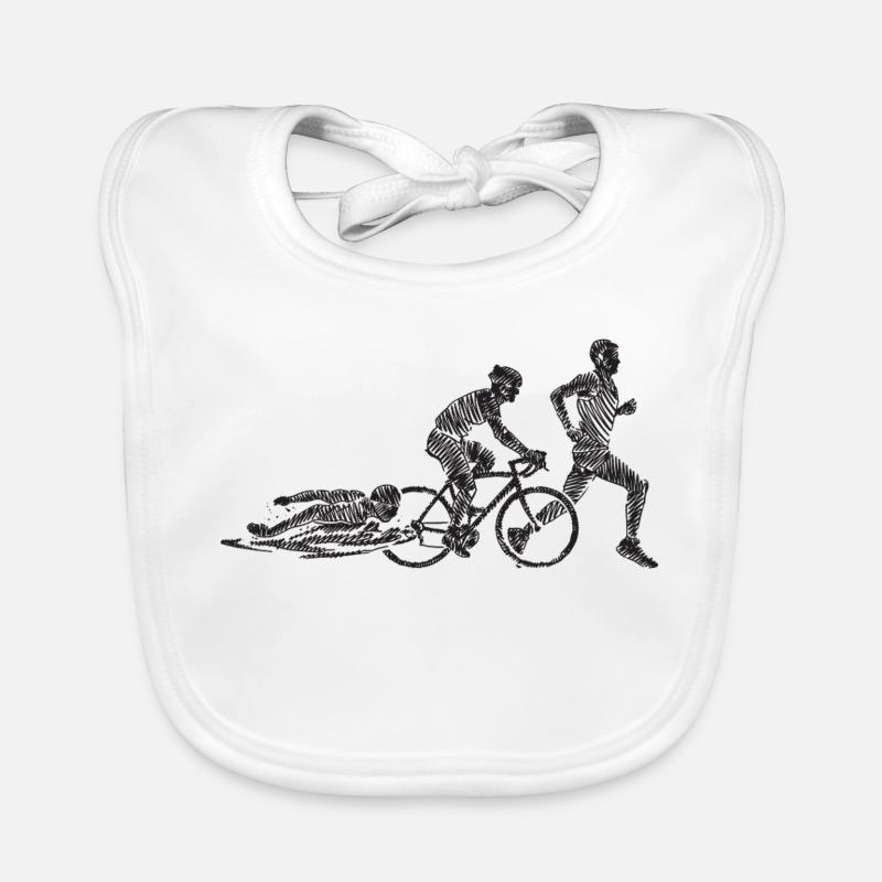 Radfahrender Zombie-Circuit Baby Bio-Lätzchen