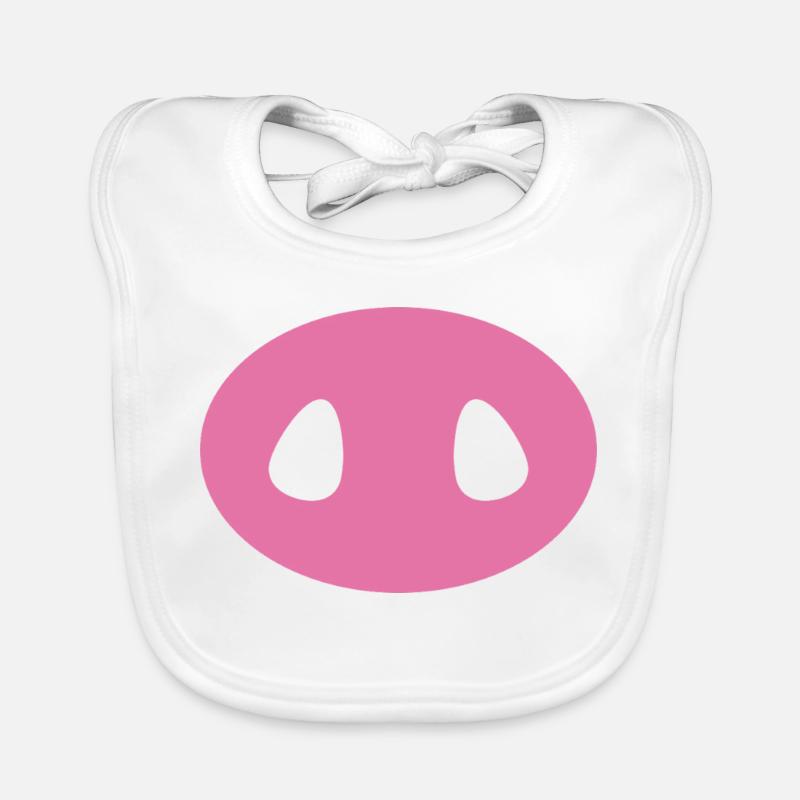 Museau de cochon Bavoir bio Bébé