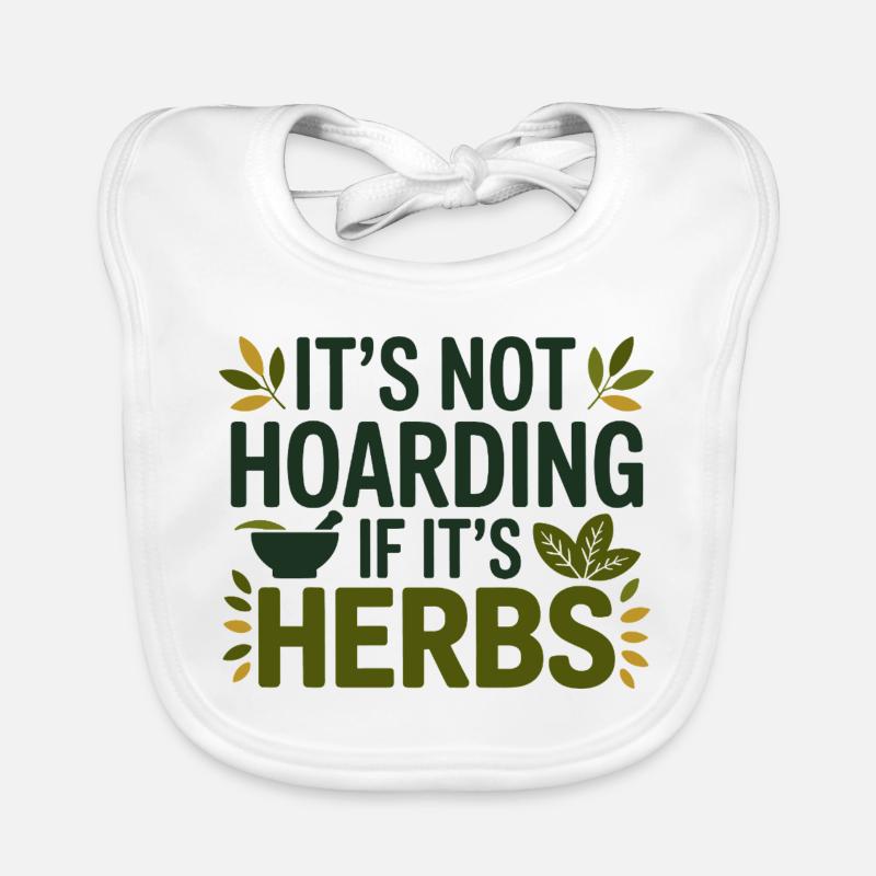 Herboriste Ce n’est pas de l’accumulation si c’est Herbs Pro Bavoir bio Bébé