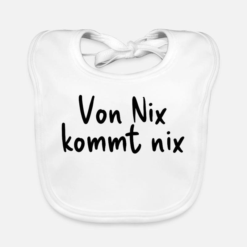 Nothing comes from nothing Organic Baby Bibs