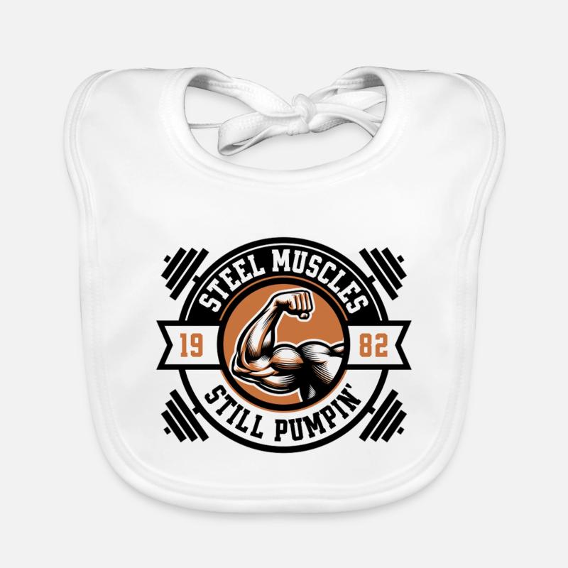 Pompe musculaire Bavoir bio Bébé