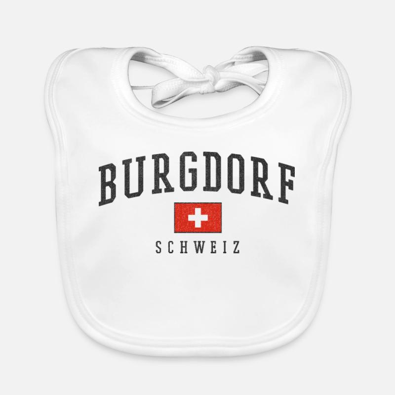 Burgdorf Schweiz Emblem Baby Bio-Lätzchen