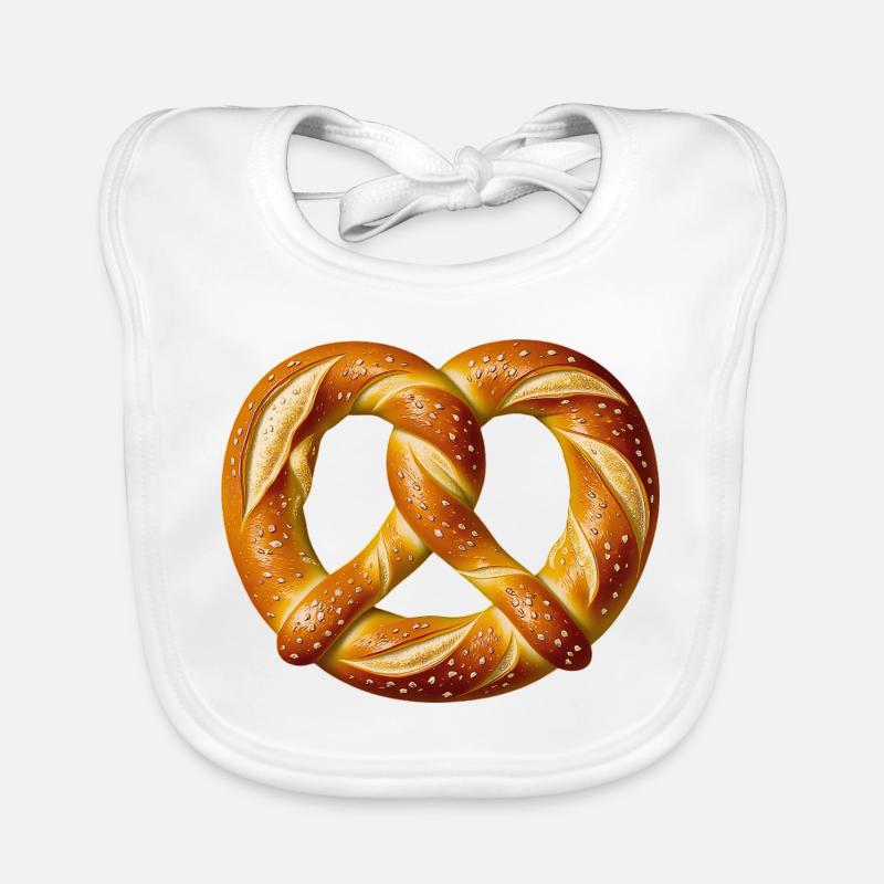 Pretzel Baker Costume Bakery Bakery Carnival Organic Baby Bibs