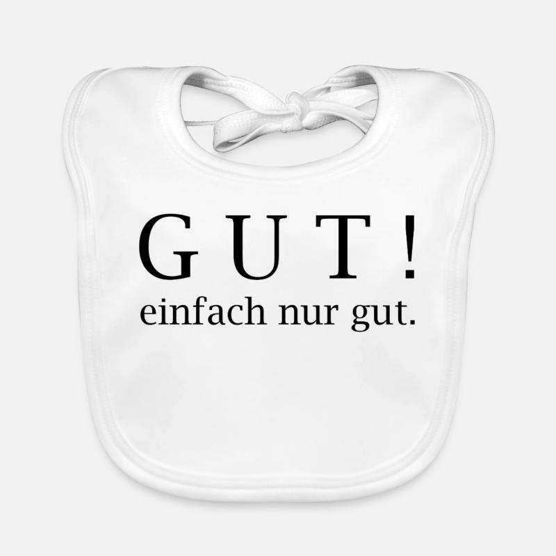 Gut! einfach nur gut. Baby Bio-Lätzchen