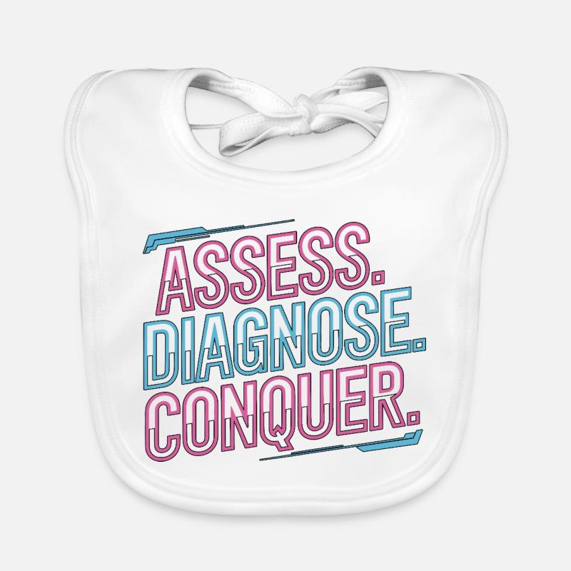 Nurse Practitioner Assess Diagnose Clinical Nurse Baby Bio-Lätzchen