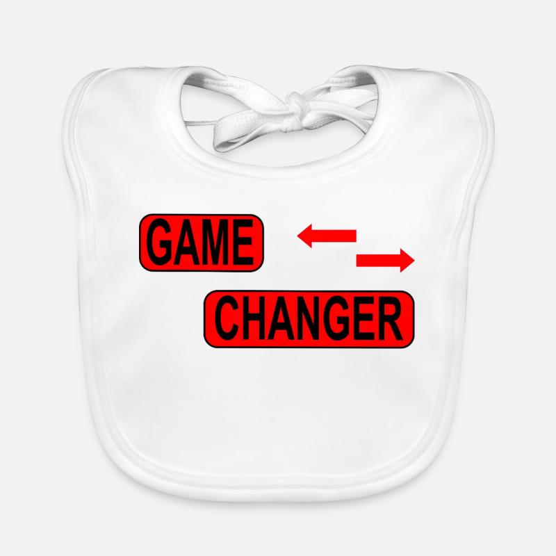 Game Changer / Change / Statement Organic Baby Bibs