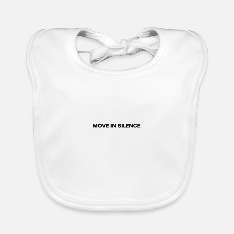 Move in Silence Organic Baby Bibs