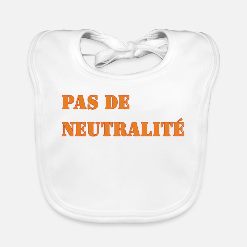 NO NEUTRALITY Organic Baby Bibs