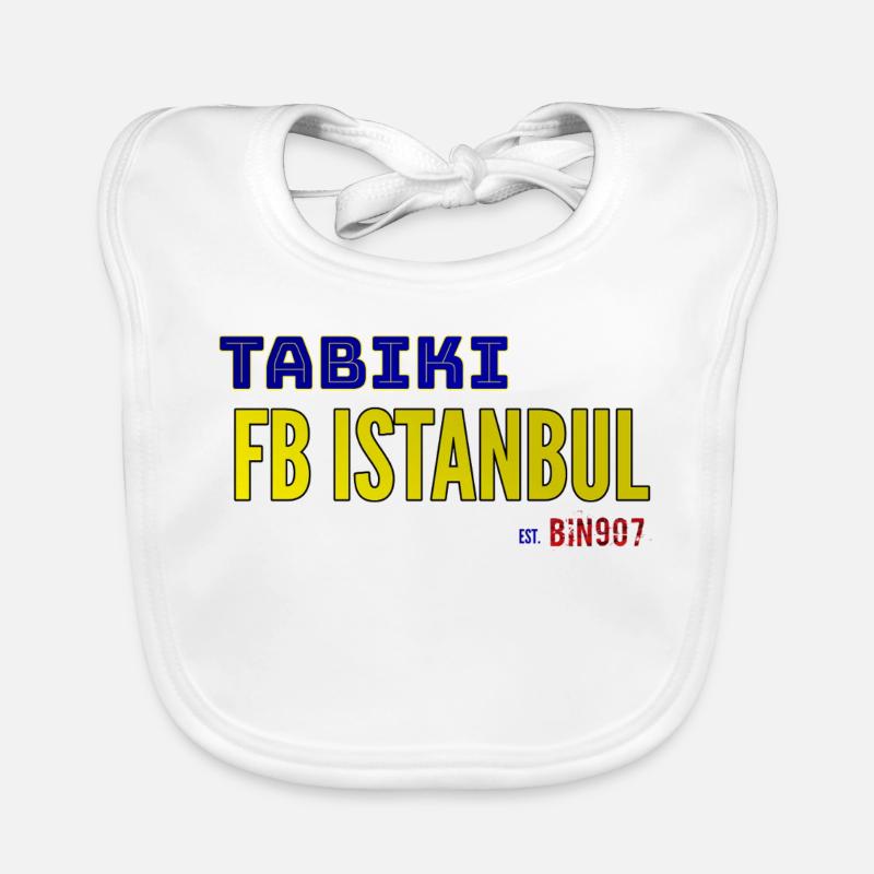 TABIKI FB ISTANBUL Contrast Design Bavoir bio Bébé