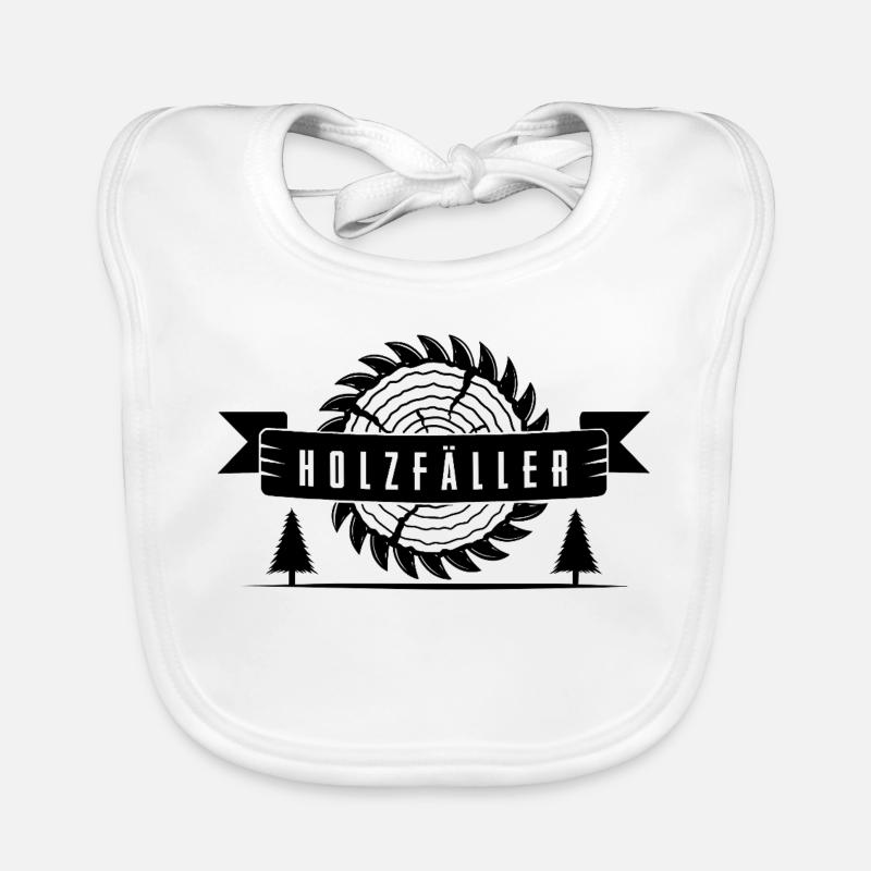 bûcheron Bavoir bio Bébé