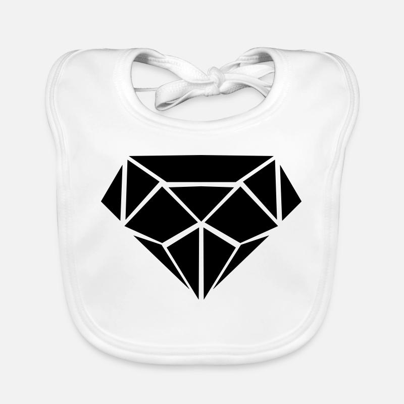 Diamant Bavoir bio Bébé