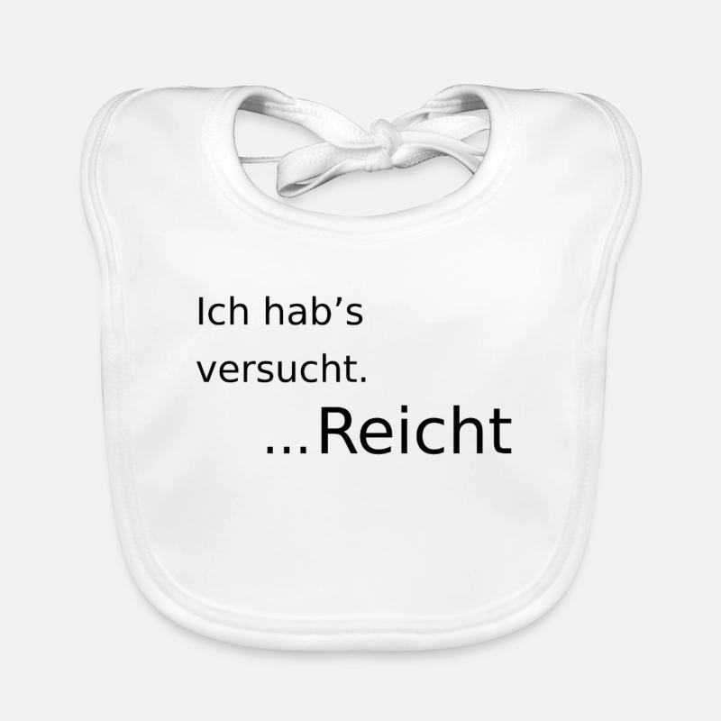 Ich habs versucht ... reicht Baby Bio-Lätzchen