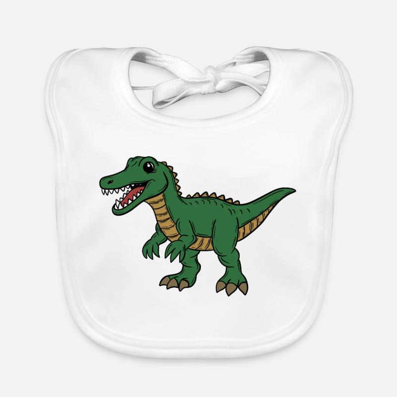 Dinosaurier  Baby Bio-Lätzchen