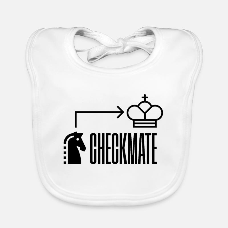 The Knight's Move Organic Baby Bibs