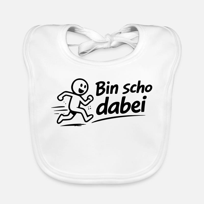 Bin scho dabei Baby Bio-Lätzchen