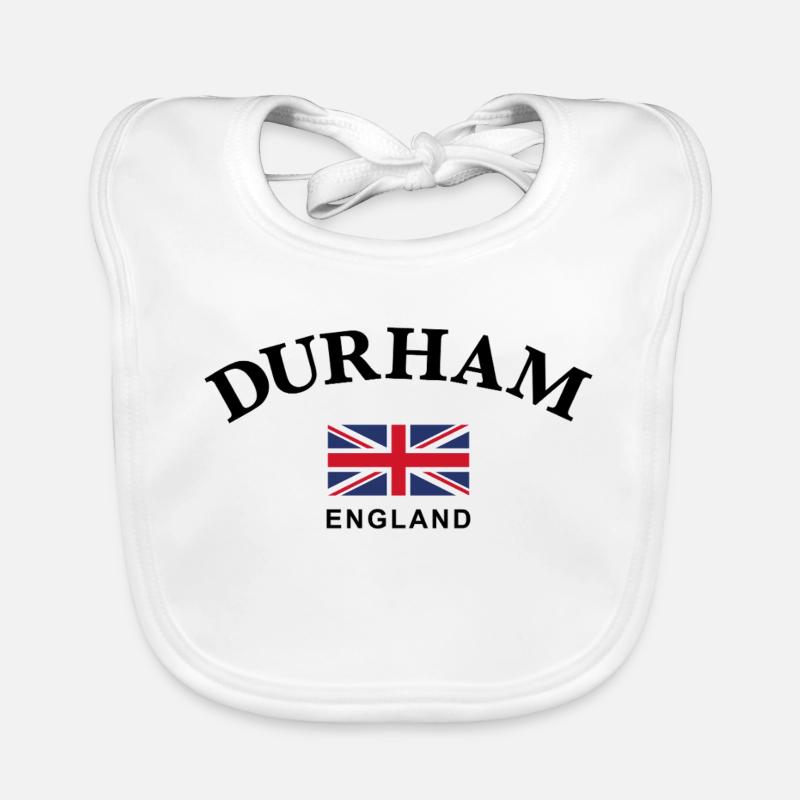 Durham, Angleterre Bavoir bio Bébé