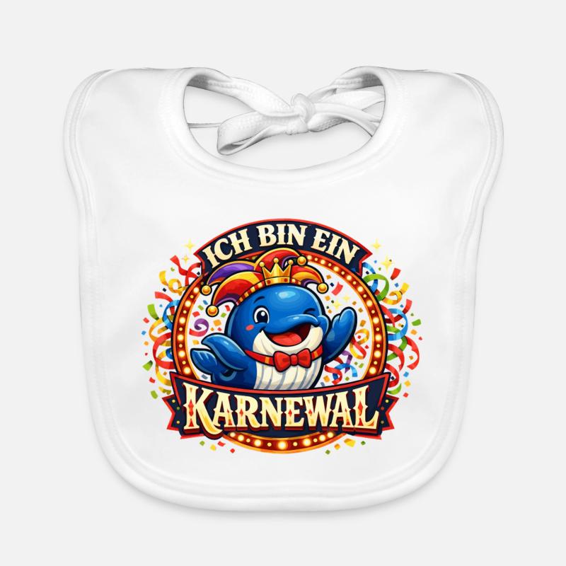 Carnival Carnival 2026 Gift Funny Organic Baby Bibs