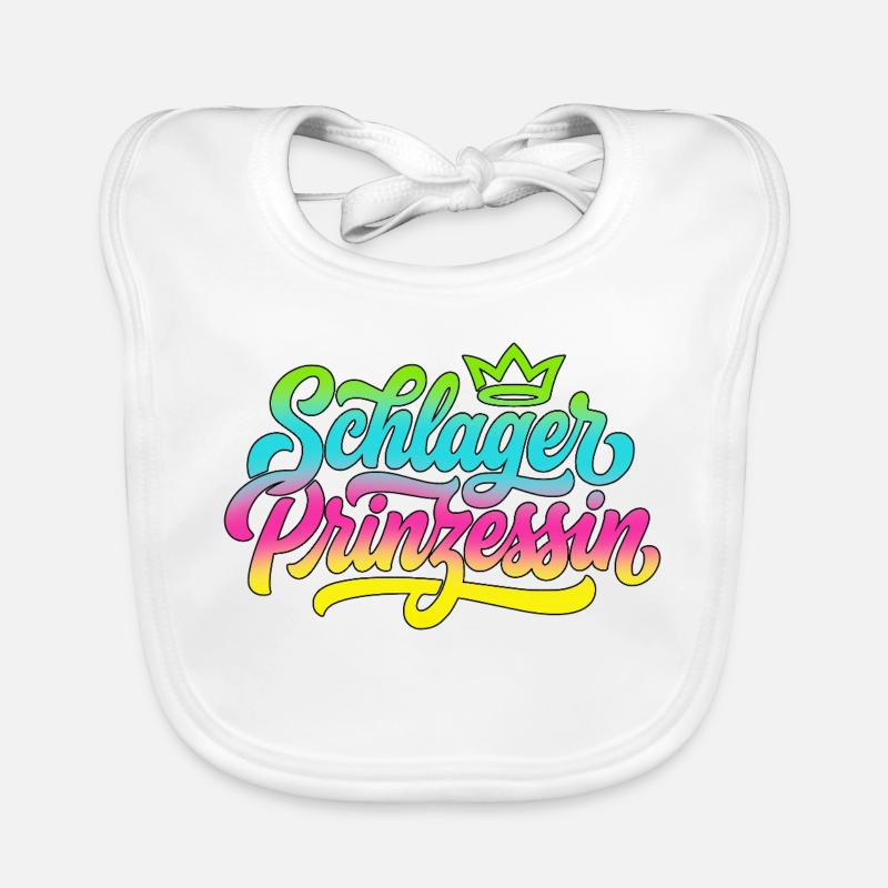 Princesse Schlager - Princesse Schlager Bavoir bio Bébé