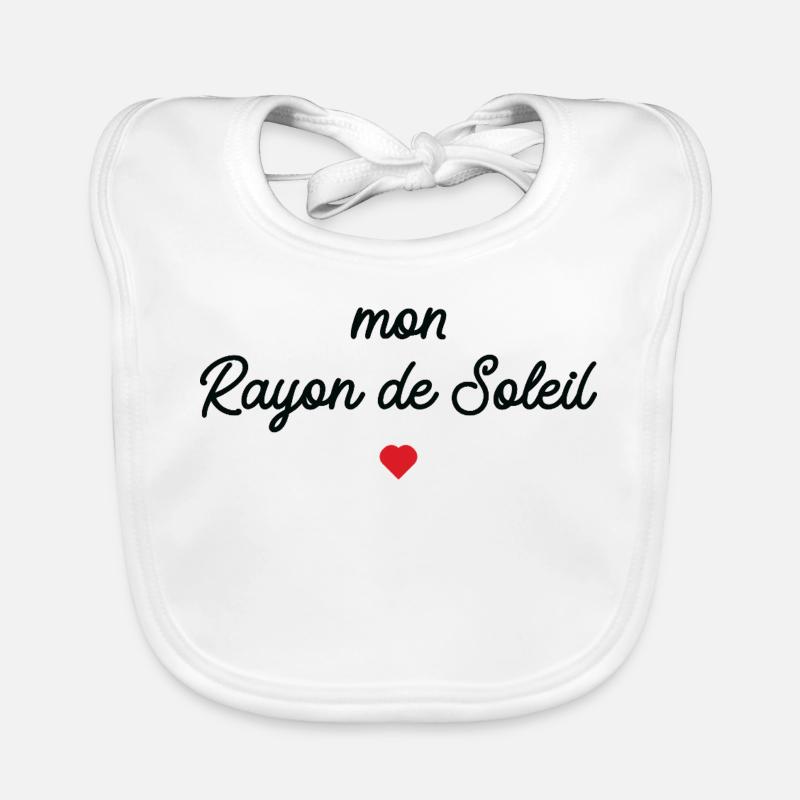 Mon Rayon de Soleil Bavoir bio Bébé
