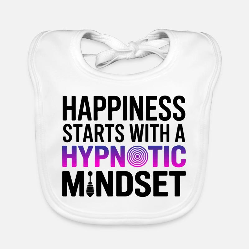 Hypnotiseur-Glücks-Hypnotis-Psycho-Mindset-Profi Baby Bio-Lätzchen