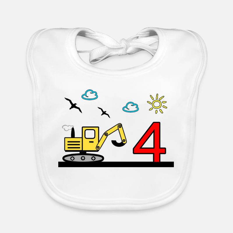 Bagger Baby Bio-Lätzchen