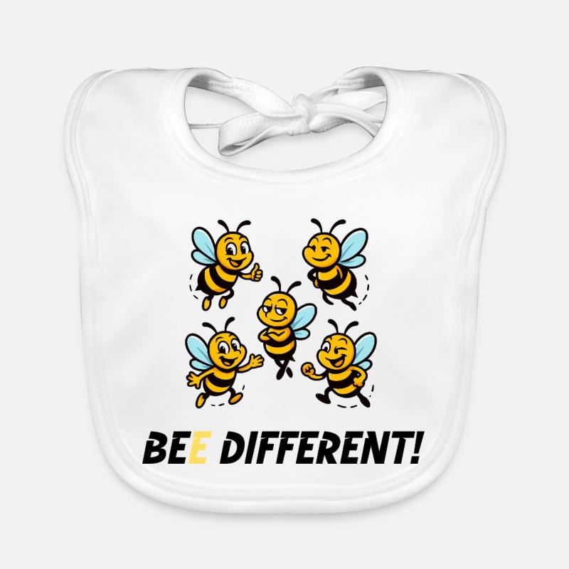 BEE DIFFERENT! Baby Bio-Lätzchen