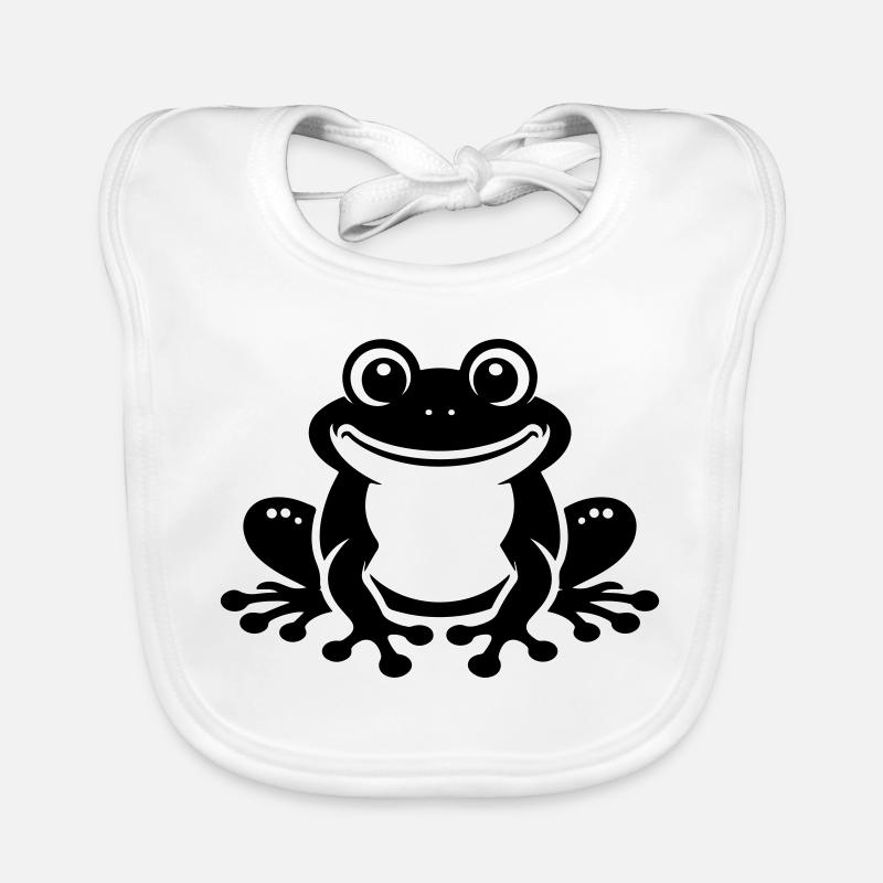 Toad Comic Frog Organic Baby Bibs