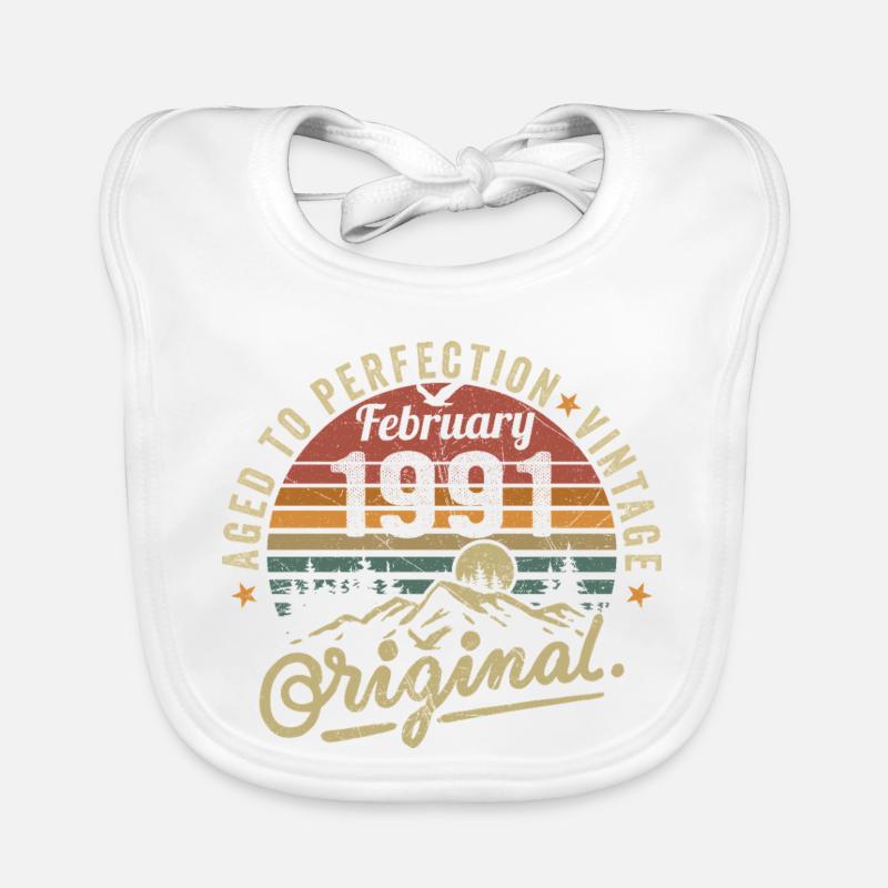 February 1991 Organic Baby Bibs