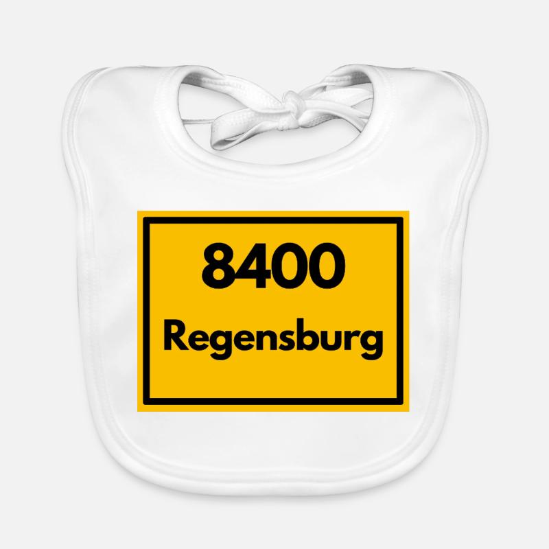 ANCIEN CODE POSTAL RÉTRO 8400 REGENSBURG Bavoir bio Bébé