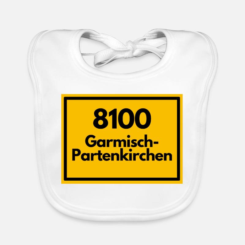 ANCIEN CODE POSTAL 8100 GARMISCH-PARTENKIRCHEN Bavoir bio Bébé