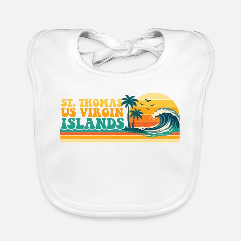 Croisière des vacances de printemps dans les îles Vierges Saint-Thomas Bavoir bio Bébé