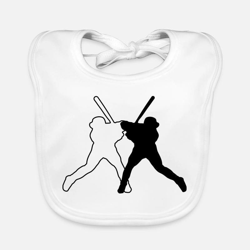 Baseball Baby Bio-Lätzchen