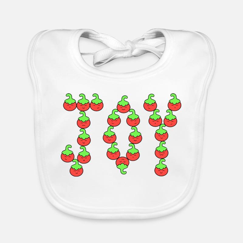 Joie tomate Bavoir bio Bébé