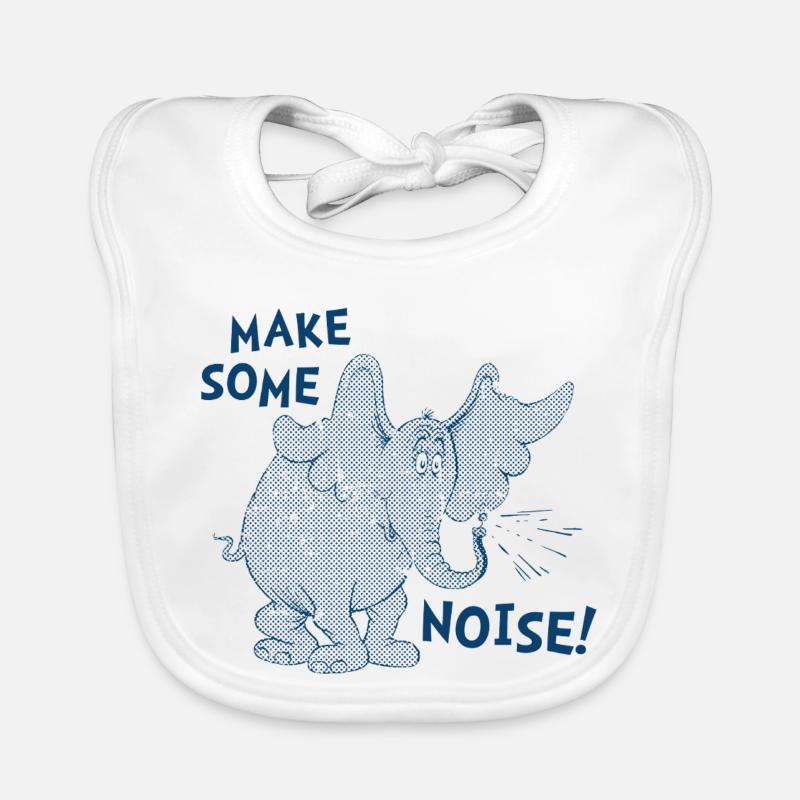 Horton Hears A Who Make Some Noise With Horton Organic Baby Bibs