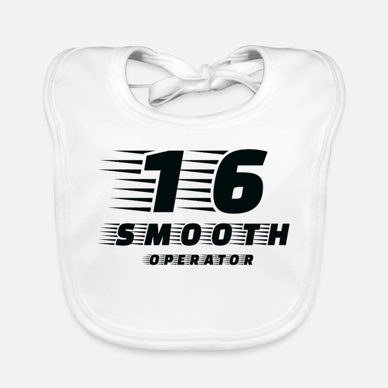 Smooth Operator 16 a fun password for the Formula fan Organic Baby Bibs
