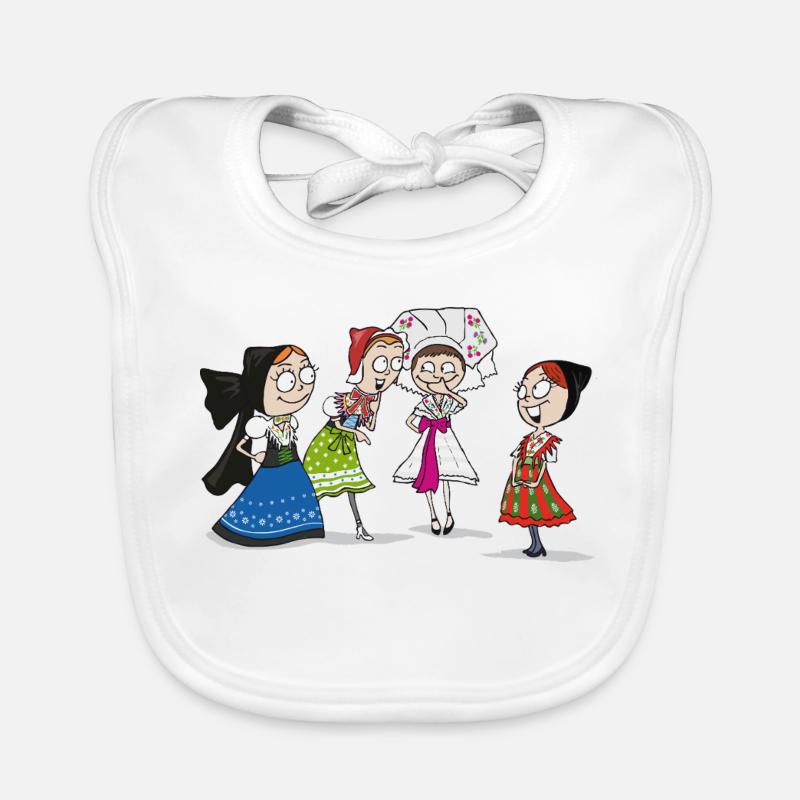 BANDE DESSINÉE - SERBSKE DRASTY Bavoir bio Bébé